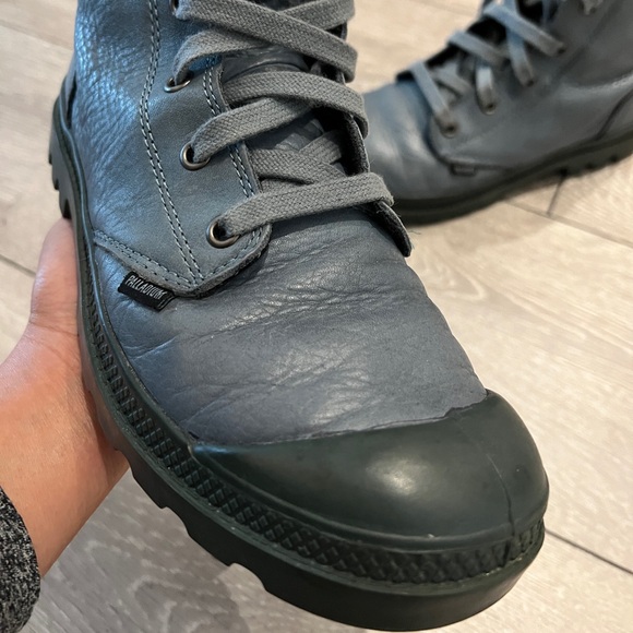 Palladium womens leather boots (USED) - Picture 4 of 16